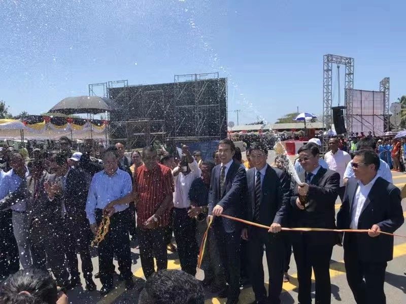 中铁一局承建海外高速公路通车!此次用热熔标线涂料厂家的涂料