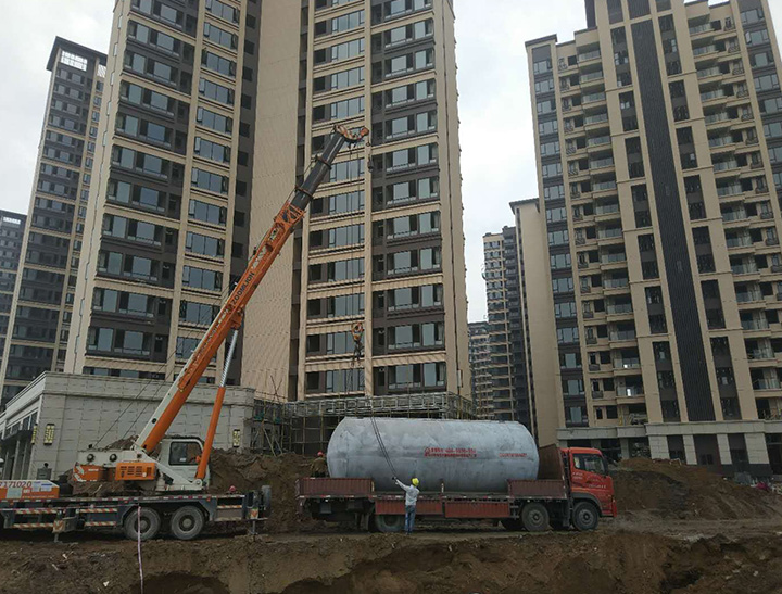 雨水排放口的规范化建设-预制混凝土雨水收集池