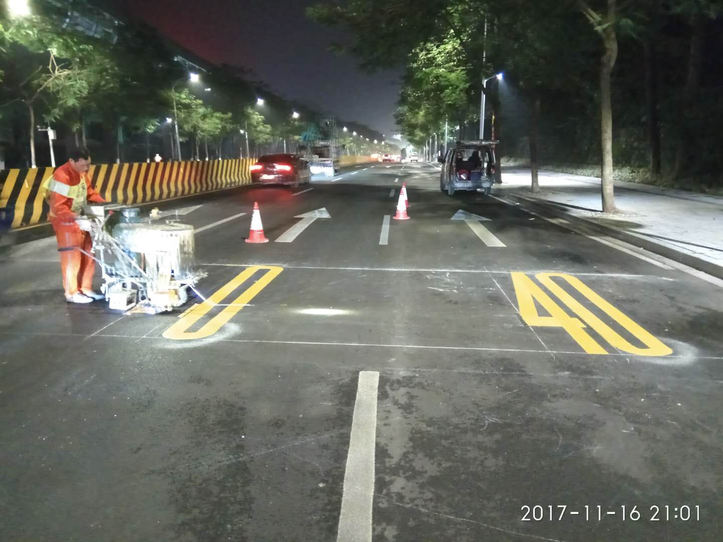 热熔型标线涂料的分类及使用