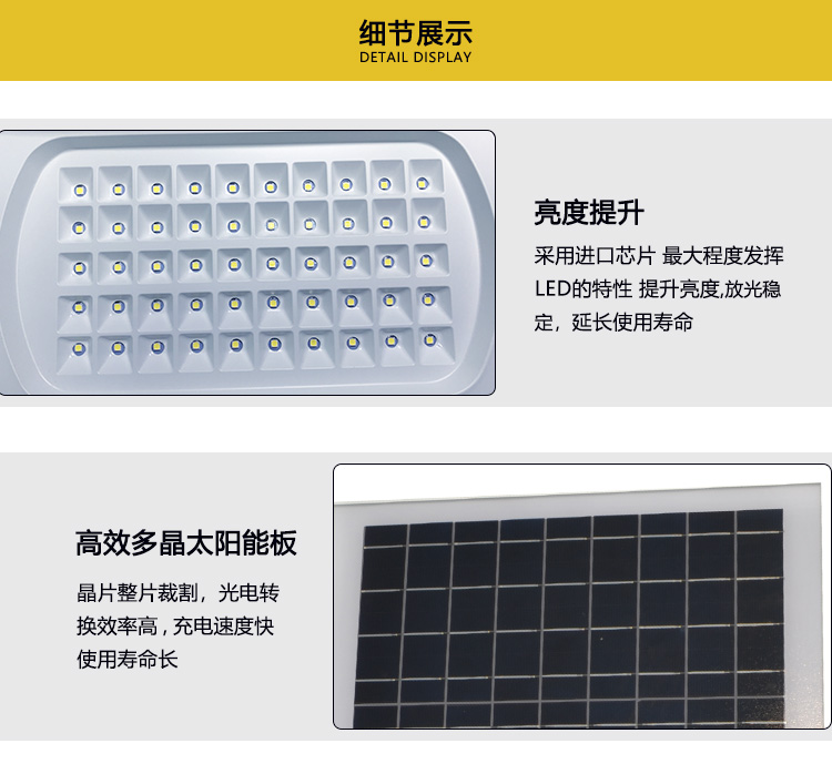 交通标志牌生产厂分享影响太阳能路灯寿命的因素