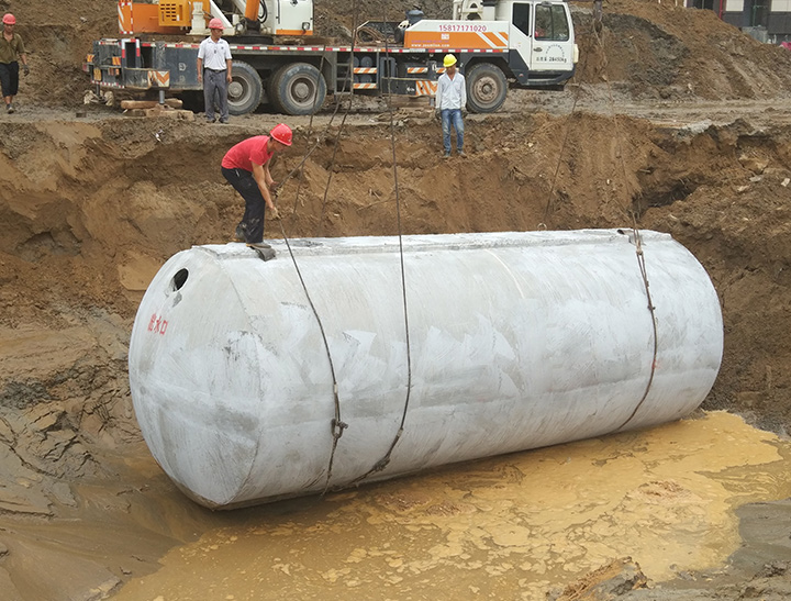谈谈地埋式污水处理设备的工艺流程—广东地埋式雨水收集池