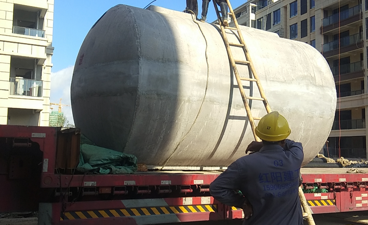 南通市推进河道控源截污工程-广州成品混凝土化粪池
