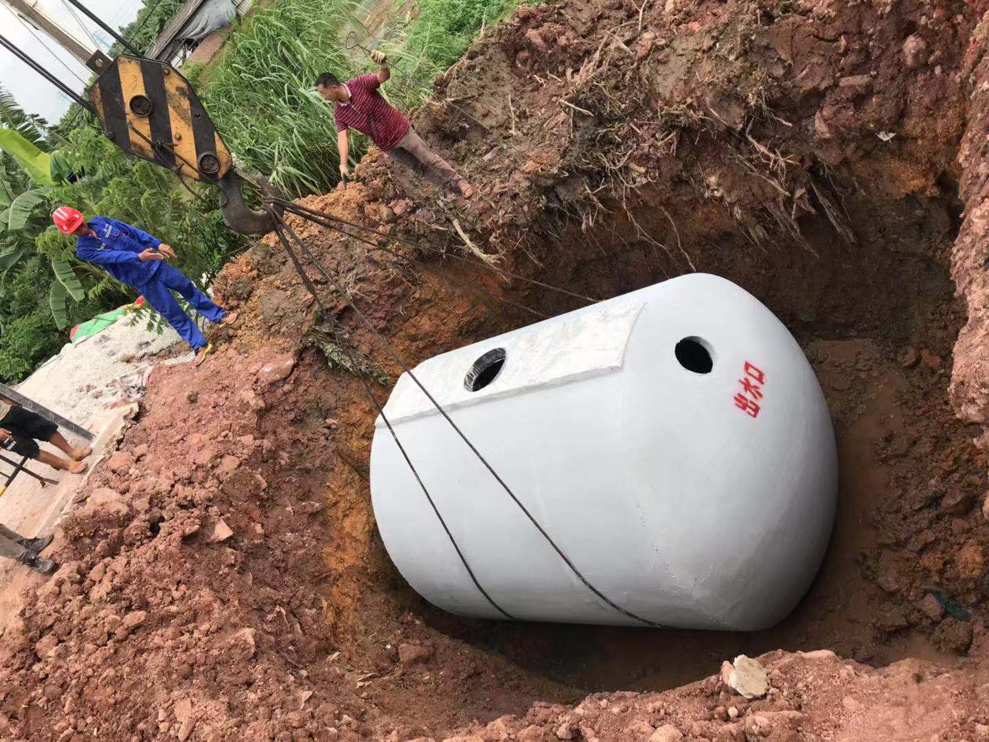 钢筋混凝土化粪池的修建清理作业流程步骤
