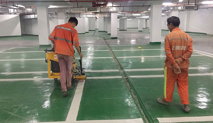 道路标线施工的主要过程