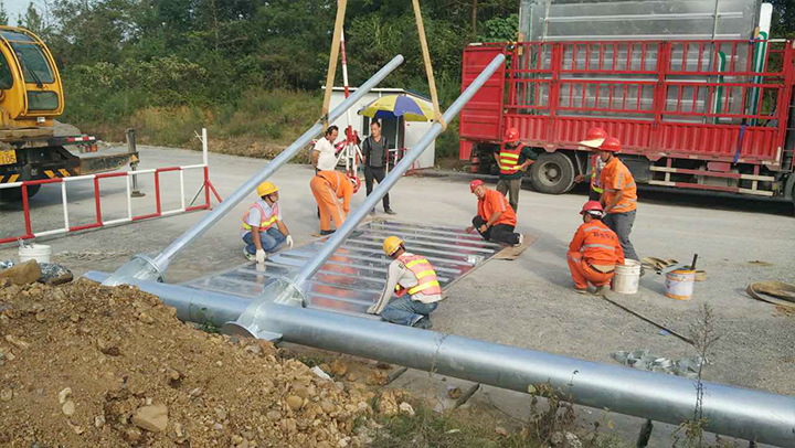 交通标志设施厂家浅谈下指示标志的安装几大流程步骤