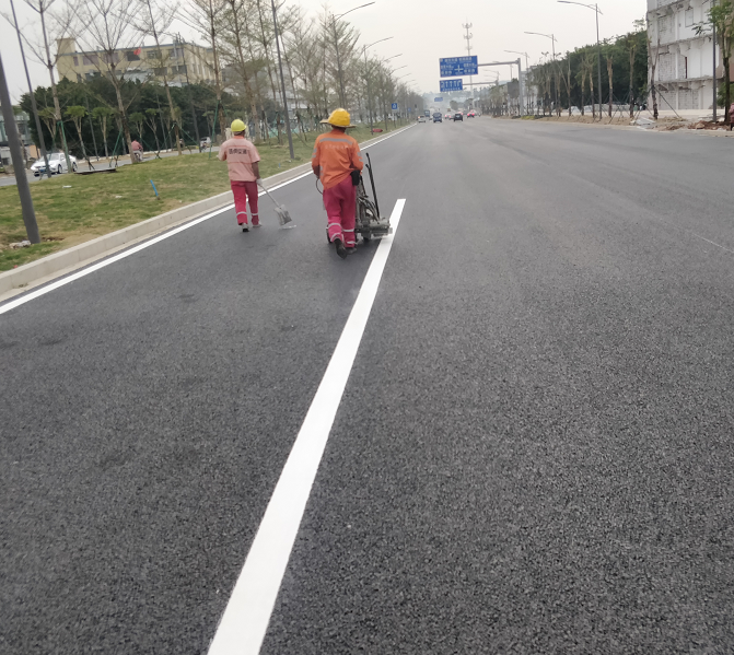 标线清除采用什么模式不会造成影响?道路划线公司