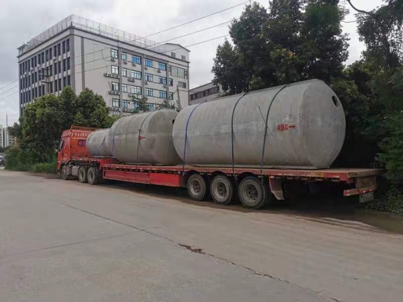 过渡性污水处理设施-钢筋混凝土化粪池