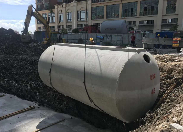 建设海绵城市有利于解决暴雨洪水问题—广州雨水收集池