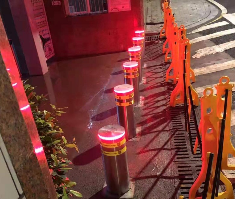 进行液压全自动升降柱安装的注意事项