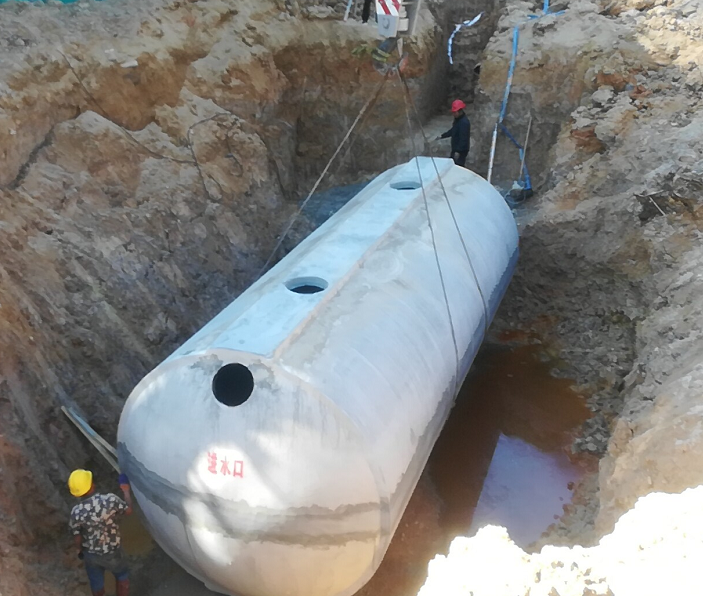在农村院子里怎么搭建成品化粪池？