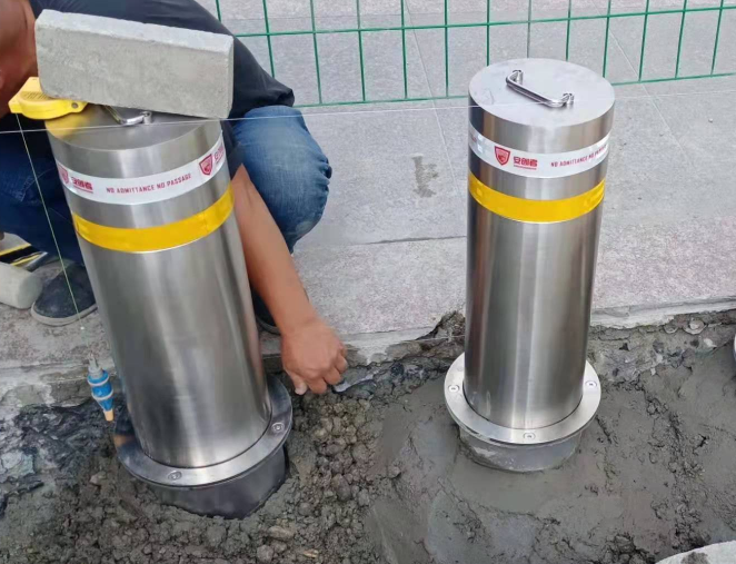 景区使用自动升降柱能够起到哪些作用