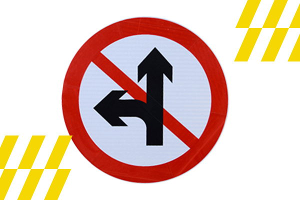 禁令交通标志牌